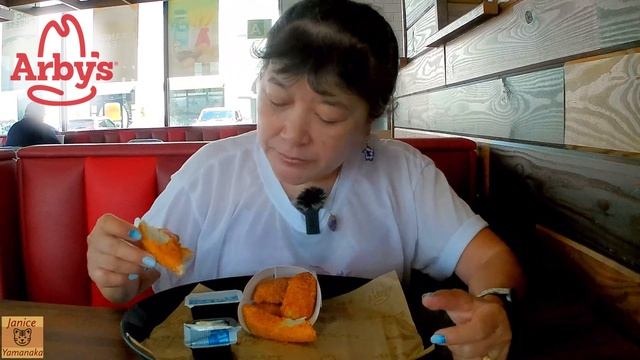 LIMITED TIME: Hushpuppy Breaded Fish Strips at Arby's #2022summertimeeats