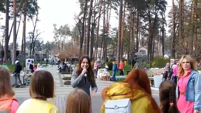 21 апреля 2019 г.Дарья Шапошник-Доминская, #Мамадвиж в парке Правила, Ирпень