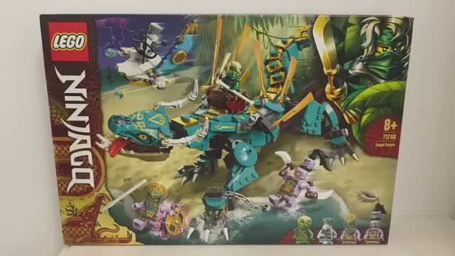 ОБЗОР ЛЕГО НИНДЗЯГО 71746 Дракон Джунглей LEGO NINJAGO Jungle Dragon