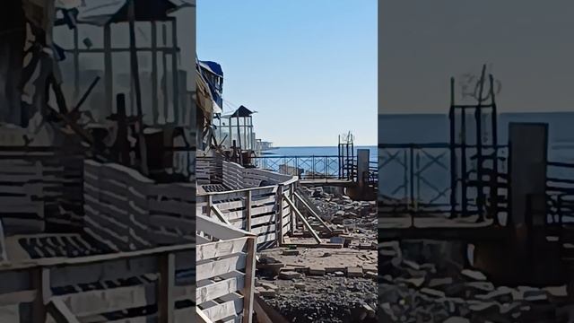 Сочи Лоо разбитый берег 🆘