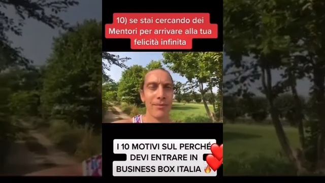 I 10 Motivi per entrare in Business Box Italia