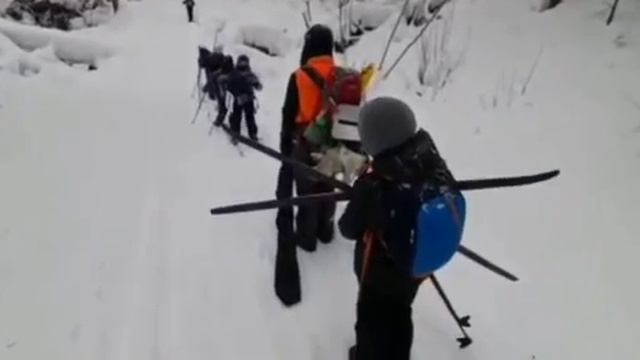 ДетиЛюбят Походы Лыжный поход