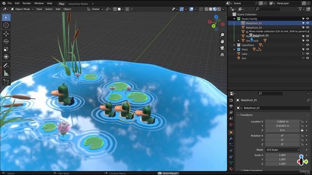10 -Object Parenting Setting Up Hierarchies