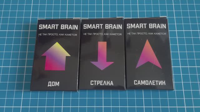 Smart brain Сложи Дом из 6 деталей Стрелку из 5 деталей Самолетик из 7 деталей Ответ Решение