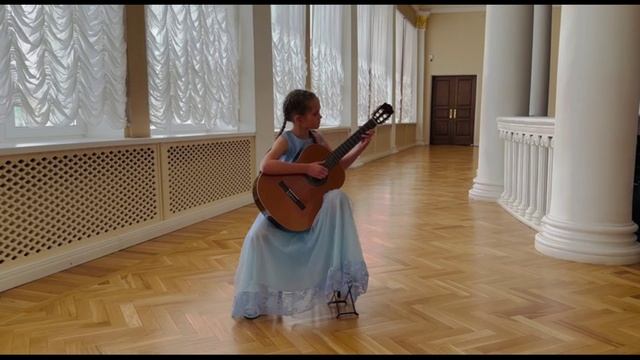 Безель Софья. Р.Н.П. "Ах ты, душечка"  в обр. А. Иванова-Крамского. Ф. Карулли. Сонатина D-dur