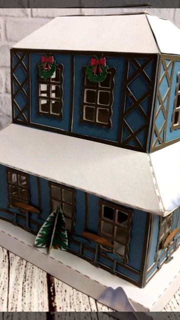 3 д кафе из картона своими руками