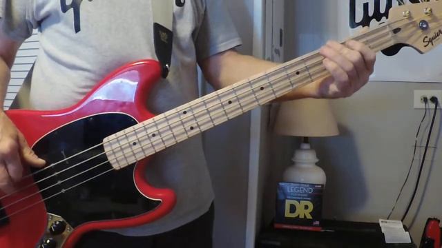 Sentell Pickup--Squier Bronco/Mustang Bass Guitar + Drums Only--Cream--Sitting On Top Of The World