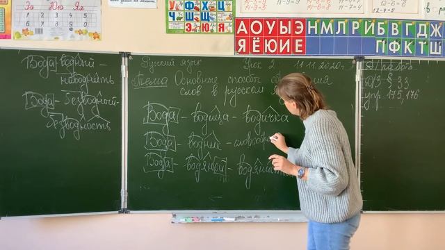 Русский язык, 6 класс, 3 урок
