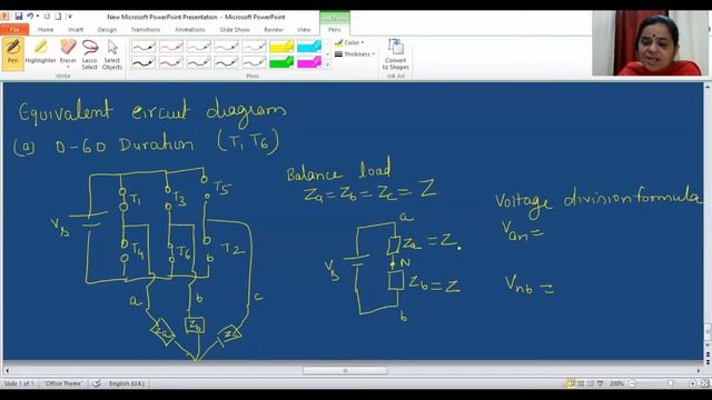 Three Phase Inverter 120 Degree Mode of Operation