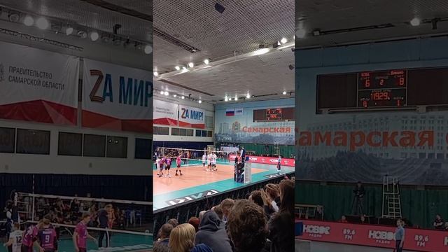 Волейбол, Чемпионат России, суперлига. Нова (Самара) - Динамо (Мск). 30.01.25.