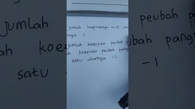 Akar-akar Persamaan Polinomial