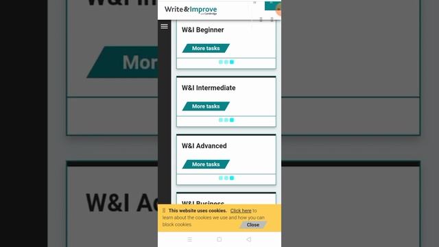 Cambridge English write and improve online