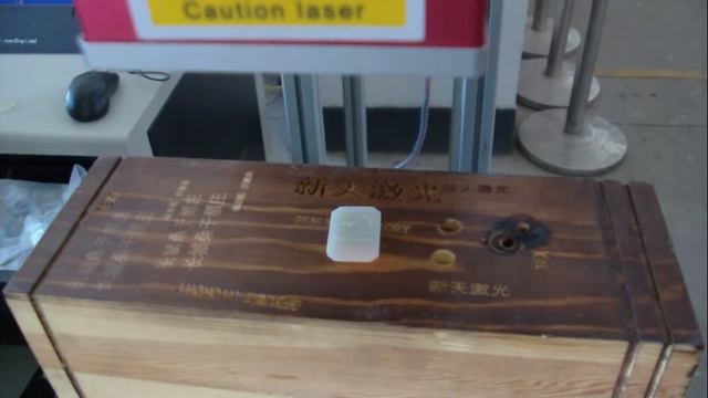 Co2 laser marking machine for marking on jade