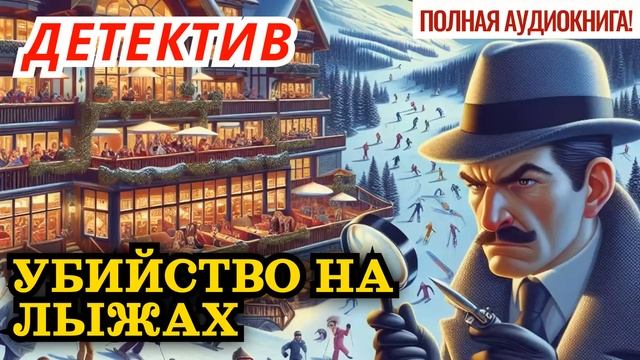 Детектив. Полная аудиокнига: Убийство на лыжах
