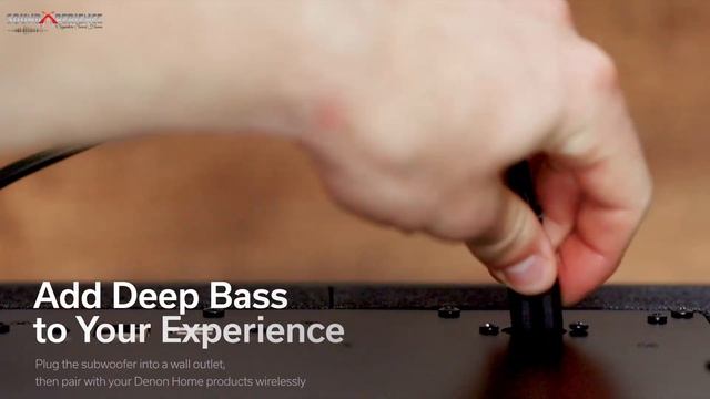 Denon Home Wireless Subwoofer Overview