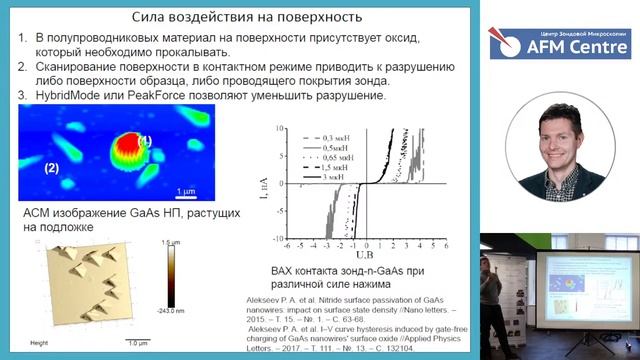 Лекция Проводящая атомно-силовая микроскопия и Кельвин-зонд микроскопия