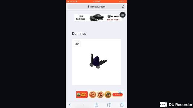 RBX hidden leaks! {MUST WATCH NEW CHEAPEST DOMINUS THATS GANNA GO HIGH AFTER 2 MONTHS!