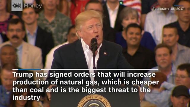 Here's what Trump has said about bringing back coal jobs