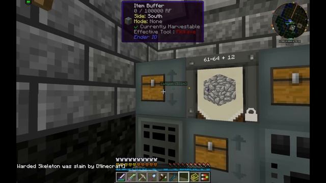 Minecraft - Direwolf20 1.7.10 server - EP24 - Laser Drill