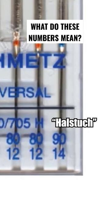 Full walk-through of Schmetz needles is now on our channel! #sewing #howtosew #sewingmachine