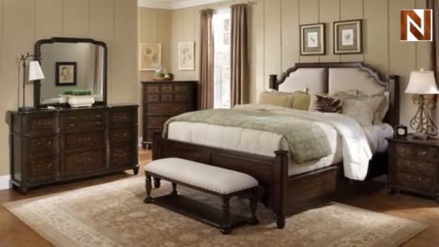 Pulaski Saddle Ridge Queen Poster Complete Bed 5081+50+51+52