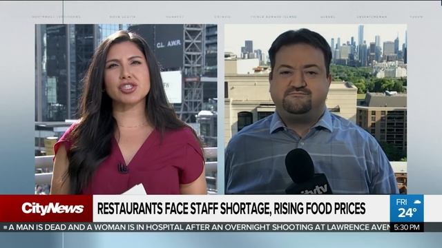 Business Reports: Restaurants facing staff shortage