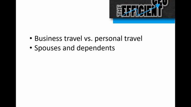 Deducting Business Travel