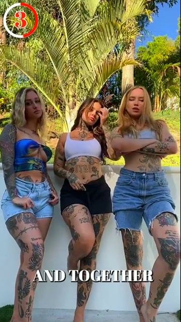 Девушки Татуировки Пирсинг - Tattoo Inked Girl #Панк #Готы #Эмо #Punk #Goth #Emo №  (46)