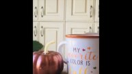 An autumn morning| Silent vlog #shorts #Fall #coffee #cozy #morningroutine #slowliving #shortscoffe