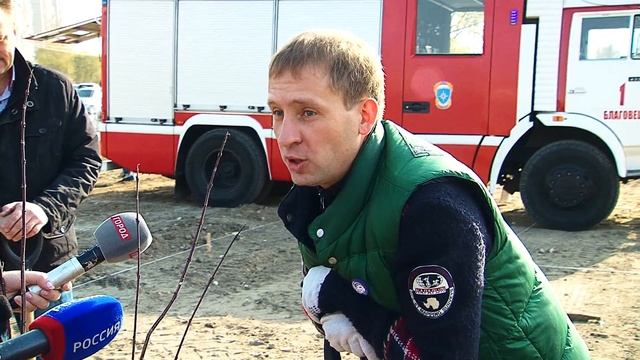 В Благовещенске появился ещё один сквер