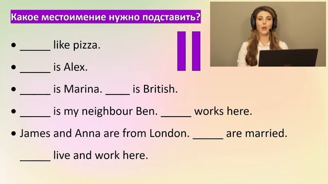 Английский с НУЛЯ: УЧИМ МЕСТОИМЕНИЯ ТРЕНИРУЕМСЯ ГОВОРИТЬ
