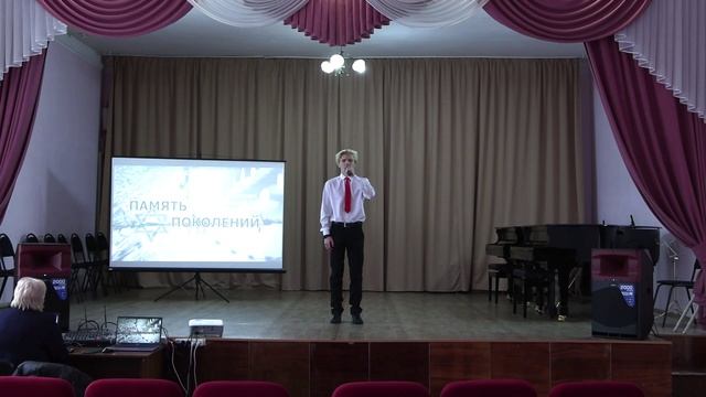 Шишкин Дмитрий муз. В.Мурадели, сл. А.Соболева  "Бухенвальдский набат"