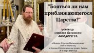 "Бояться ли нам приближающегося Царства?" Епископ Венёвский Феодорит.