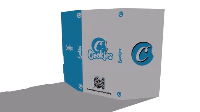 Cookies Passpot Pack Mock-Up - Business Class -  King Size Papers 1080p