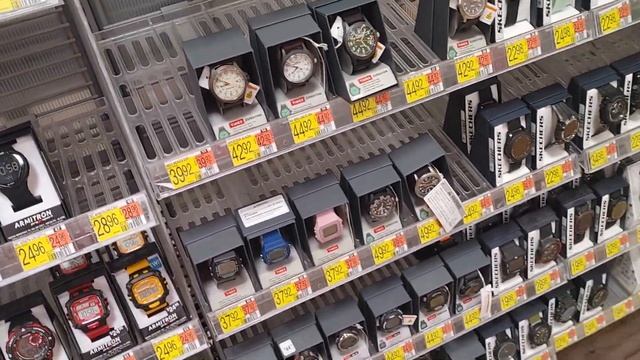 Casio world time Armitron Timex at Walmart