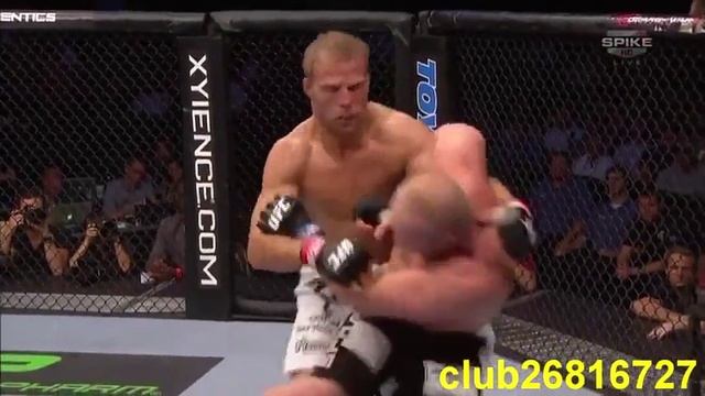 Бросок через бедро в UFC
