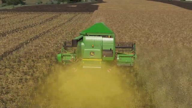 John Deere 9640 WTS and John Deere 8RX euro version