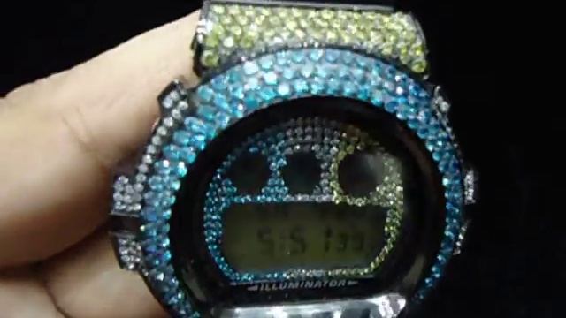 Mr Chris Da Jeweler Lab Diamond Custom Iced Out G Shock Watch By Casio