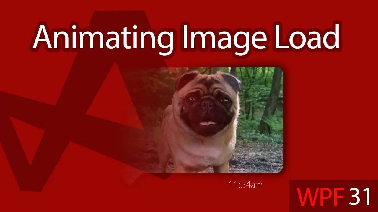 C# WPF UI Tutorials： 31 - Animate In Loaded Image