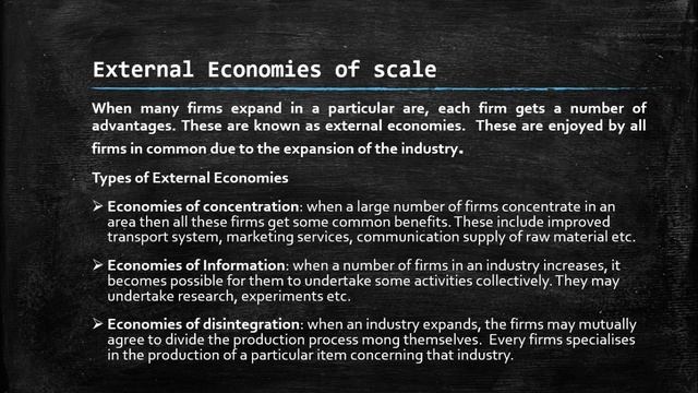 ECONOMIES OF SCALE AND DIS-ECONOMIES OF SCALE |MANAGERIAL ECONOMICS | KANNUR UNIVERSITY - BCOM/BBA