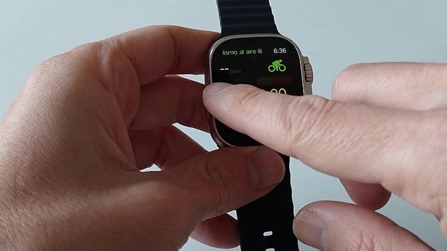 HK8 PRO MAX, Amoled el clon definitivo del APPLE watch ultra, LLAMADAS desde el reloj.