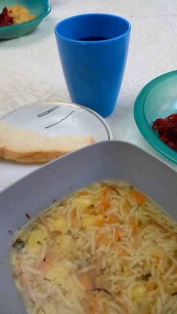 Питание в пансионате для пожилых людей.