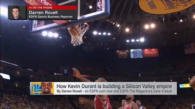 Why business ties might keep Kevin Durant in the Bay Area long-term | SportsCenter | ESPN