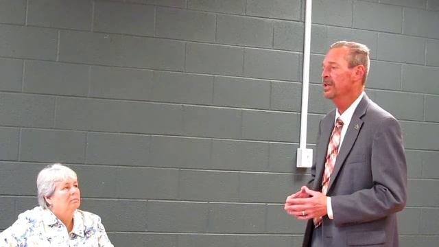 8 Gary Anderson, Candidate Forum, Denbigh Warwick Business Association, 10/24/19 10 24 19 1701