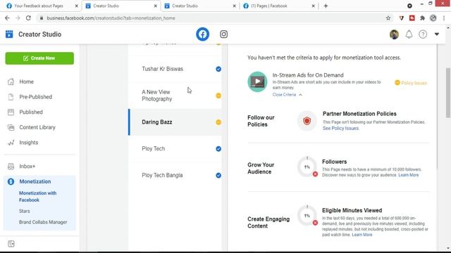 How To Fix Partner Monetization Policies on Facebook|Facebook Help Center How to talk about problem