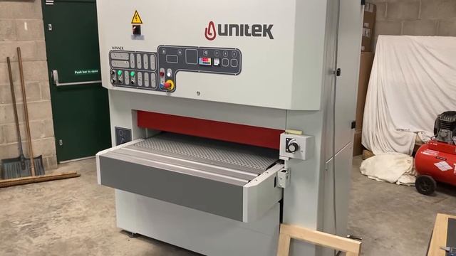 UniteK Winner wide belt sanding