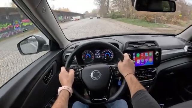 КОРЕЙСКИЙ НОВИЧОК! SsangYong Tivoli 2025 15 GDIT 163 hp POV Test Drive
