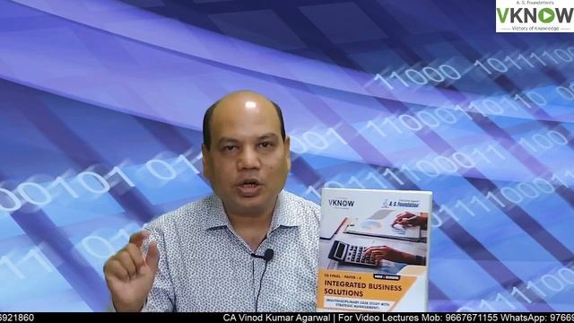 New Book Launch: CA Final Paper - 6 Integrated Business Solutions Book by CA Vinod Agarwal Sir