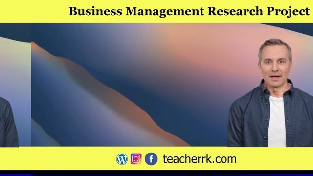 How to structure IB business management research project? | IB Business Management | Teacher RK