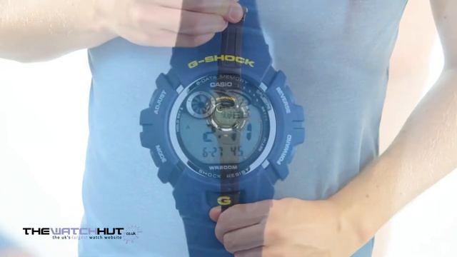 Casio G Shock Blue Data Strap Watch G 2900F 2VER